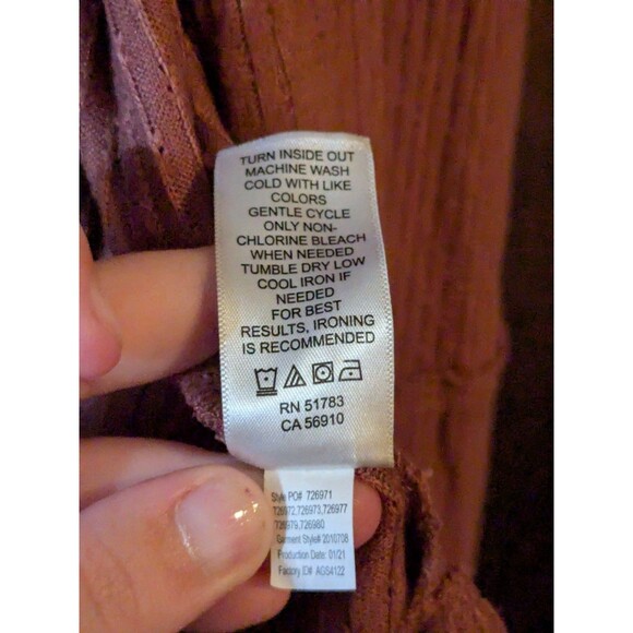 Maurices XXL Rust Colored Cardigan - Picture 5 of 6